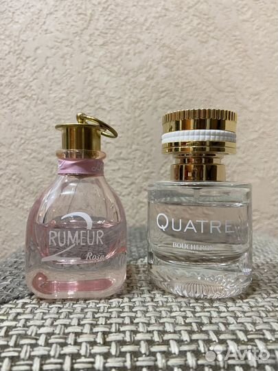 Boucheron quatre, Lanvin Rumeur 2 Rose