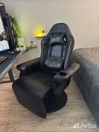 Кресло Компьютерное Cactus CS-CHR-GS200BLG