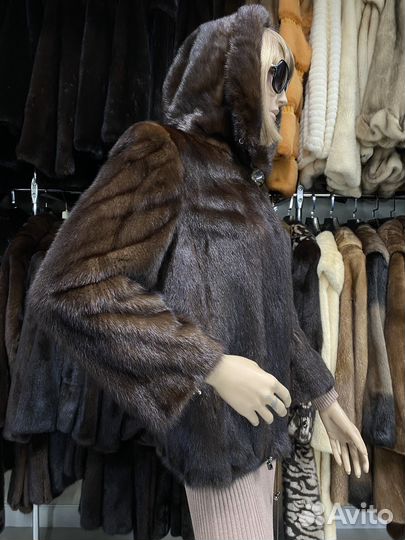Автоледи. Норковая шуба 44- 46 р