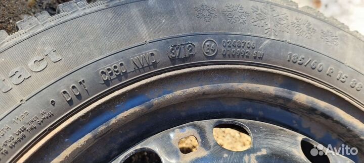 Continental ContiIceContact 185/60 R15