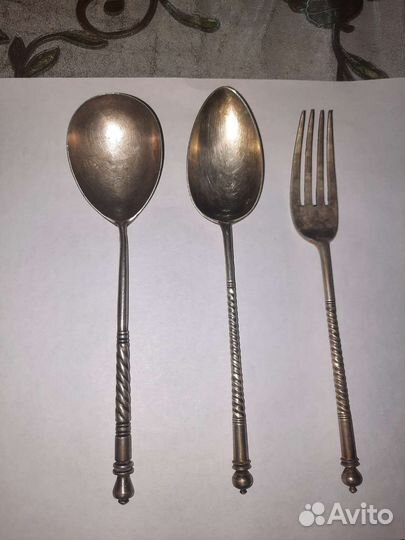 Серебряный набор