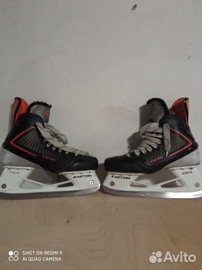 Коньки хоккейные easton mako профессиональные 6D