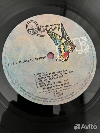 Queen 1973 lp