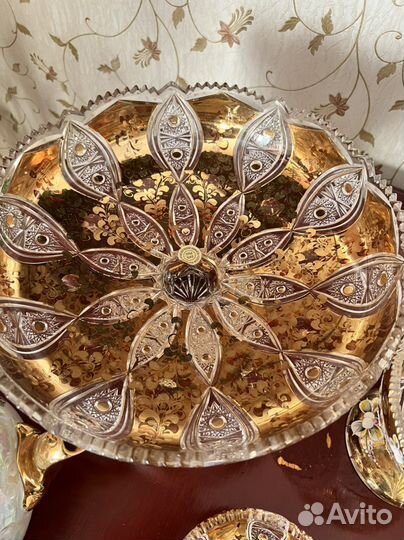 Ваза для фруктов bohemia