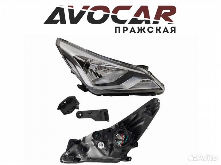 Фара правая рестайлинг Хендай Солярис 2014-2016