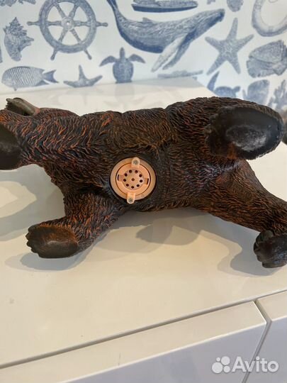 Медведь резиновый, на батарейках, рычит