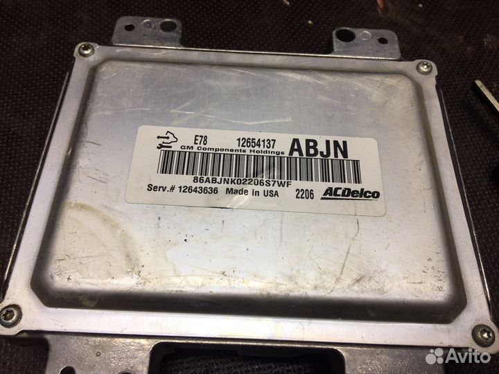 Блок управления двигателем Опель мокка 1.4