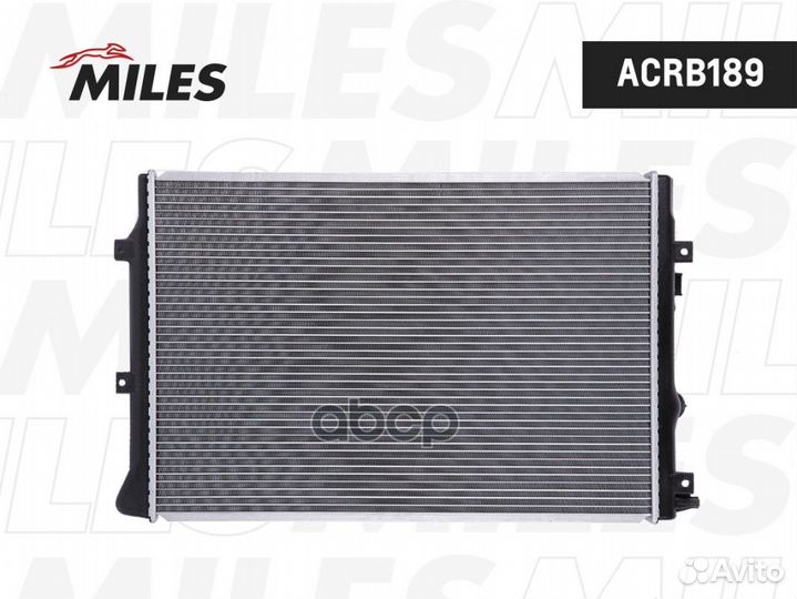 Радиатор (паяный) VW tiguan/sharan 1.4-2.0/2.0TD