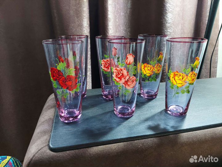 Хрустальные стаканы СССР