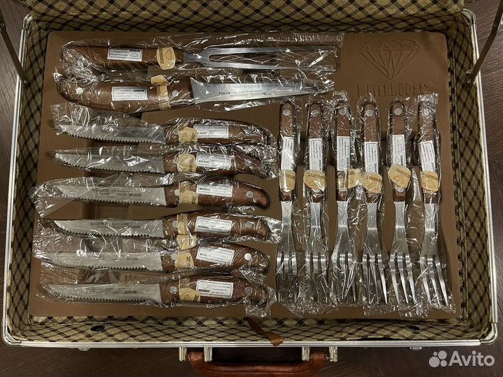 Набор ножей mayerhouse для барбекю 25 предметов