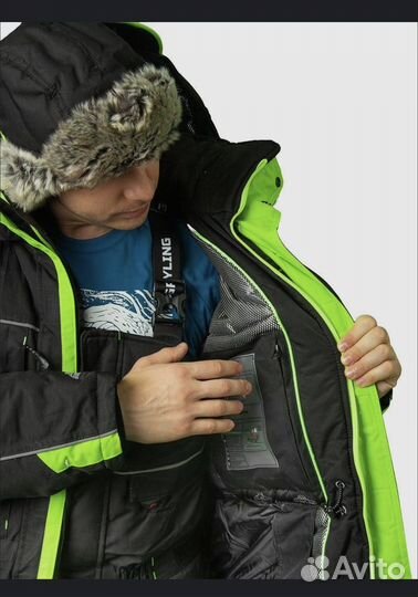 Костюм рыболовный зимний grayling Селигер -45