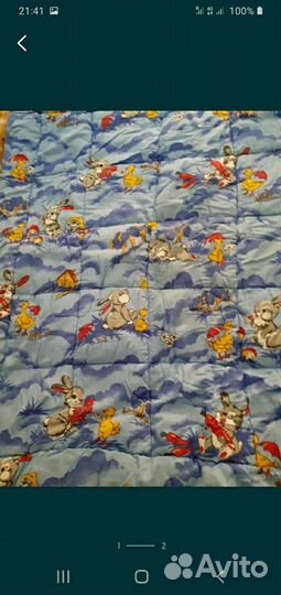 Детское одеяло новое