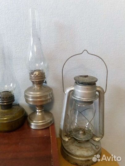 Старинные керосиновые лампы