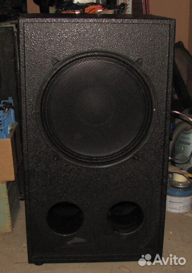 Сабвуферы EV-18 1200W 2шт Pro Subwoofer Нч Колонки