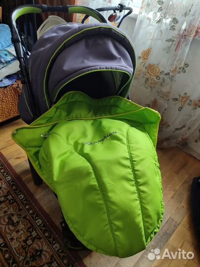 Коляска adamex 3 в 1 бу