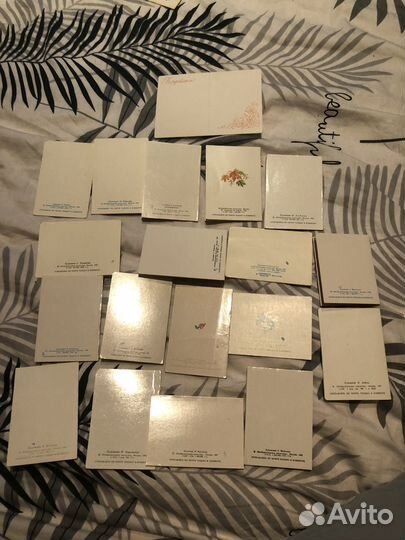 Мини открытки СССР