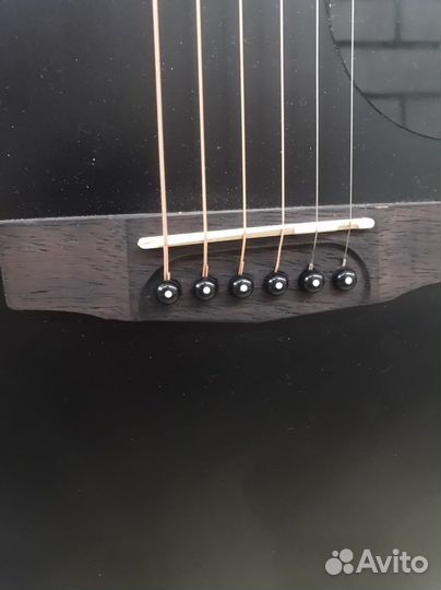 Акустическая гитара cort AF510 BKS