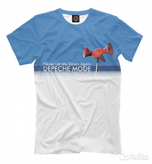 Футболка «Never Let Me Down Again» Приморск
