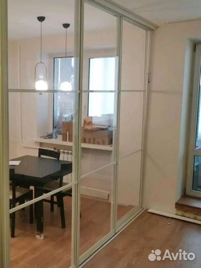 Зонирование кухни /перегородки раздвижные