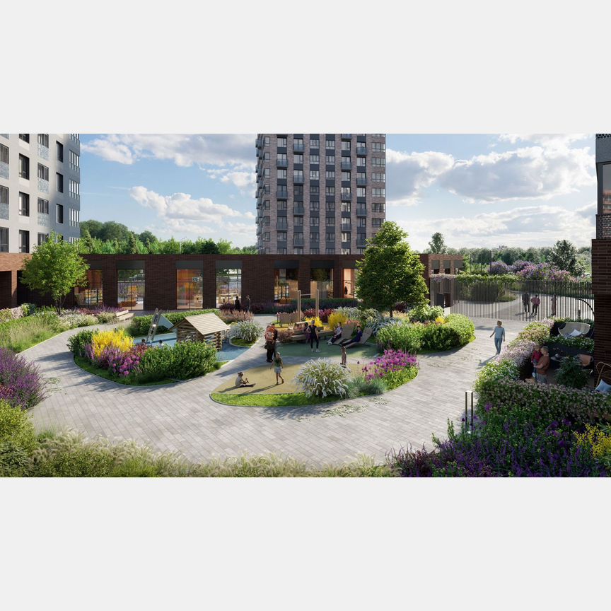 2-к. квартира, 43 м², 3/14 эт.