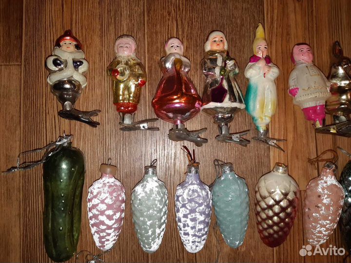 Елочные игрушки СССР