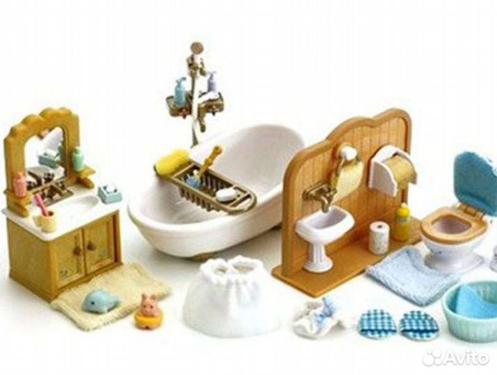 Набор ванная туалет Sylvanian Families