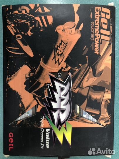 Оперативная память DDR3 3шт*1Gb GeIL (комплект)