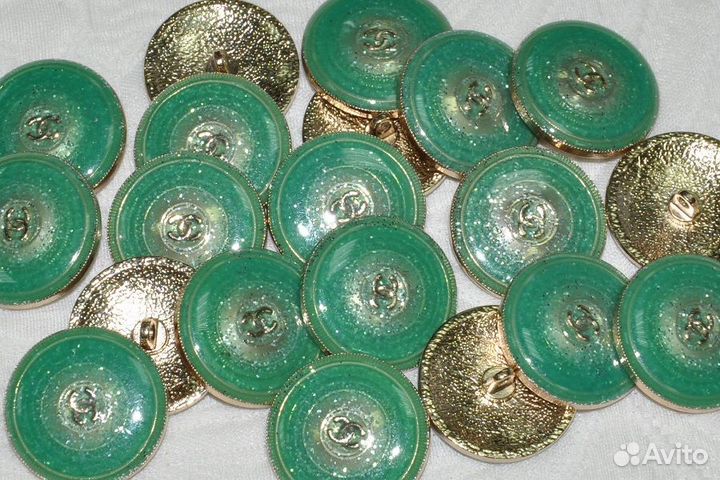 Пуговица пришивная Chanel - 24 мм