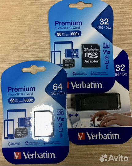 Карта памяти Micro Secure Digital 128GB Verbatim