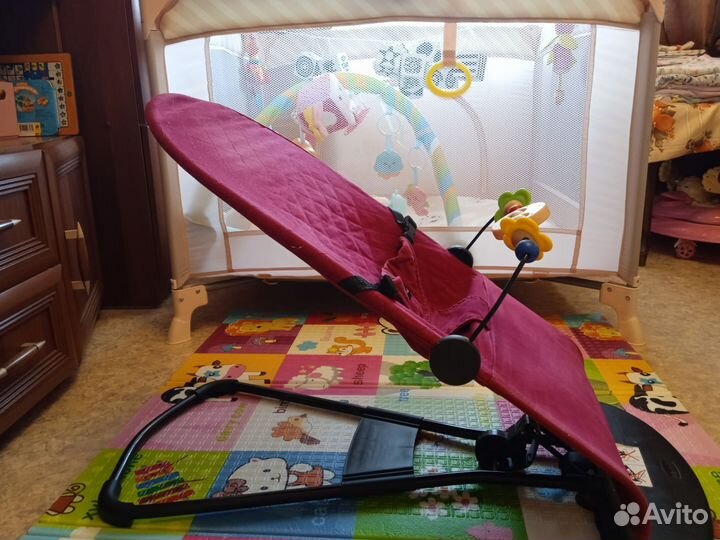 Шезлонг детский