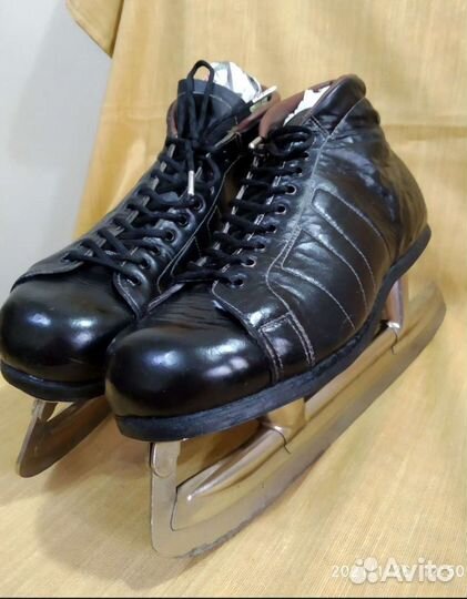 Коньки кожаные Динамо 39р