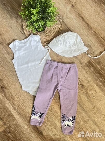 Пакет фирменных вещей на девочку 86