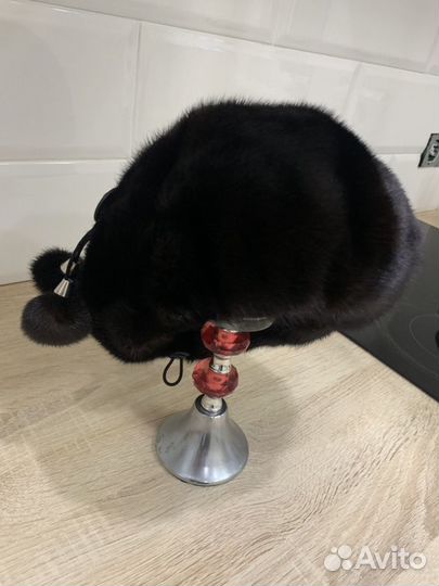 Берет норковый шапка