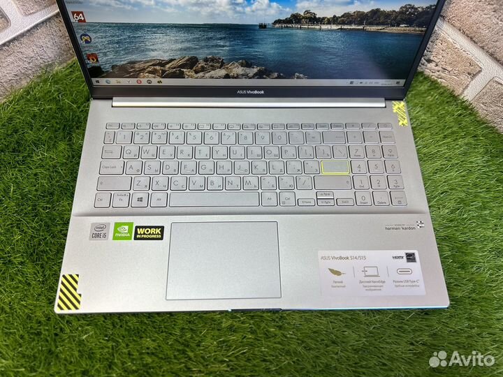 Новый металлический Asus i5-10Gen/MX350/8/512