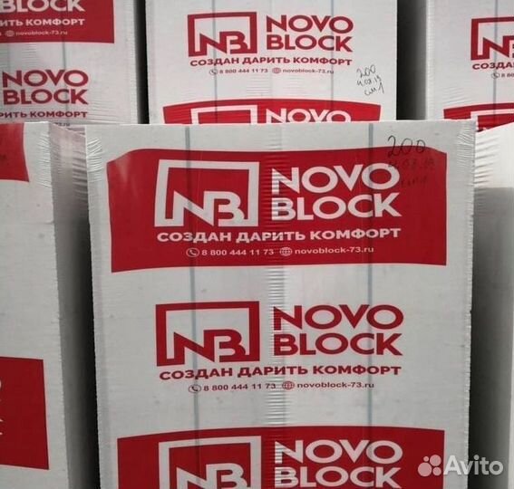 Газоблок Новоблок D400 B2.5