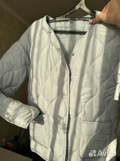 Женская куртка новая стеганная 44-46 весна-лето