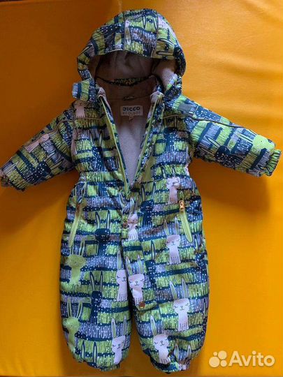 Зимний комбинезон для мальчика 80