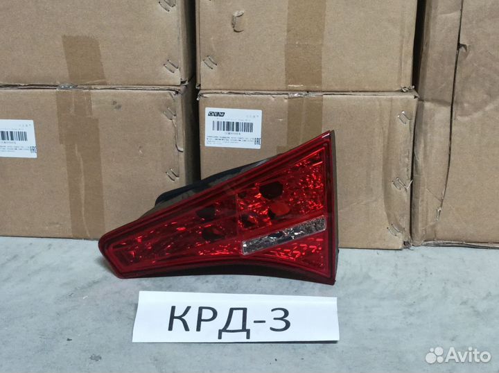 Фонарь правый внутренний Kia Optima 3 TF 2010-2016