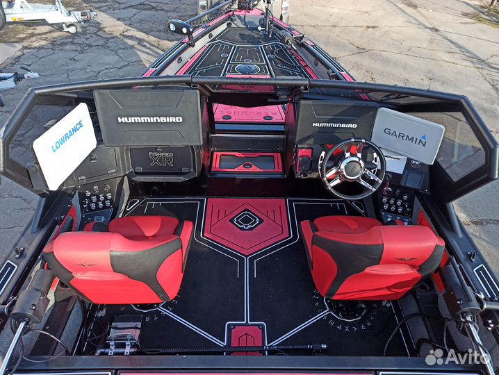 Алюминиевая лодка fishpro XR 4P (Volzhanka)