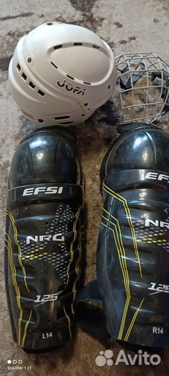 Щитки хоккейные