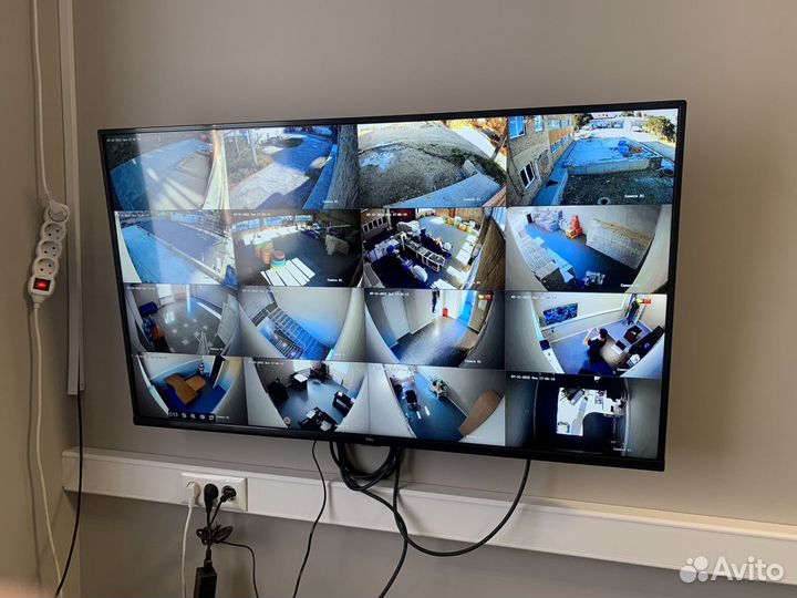 Видеонаблюдение с установкой