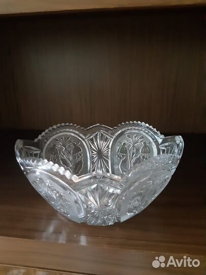 Ваза хрустальная СССР