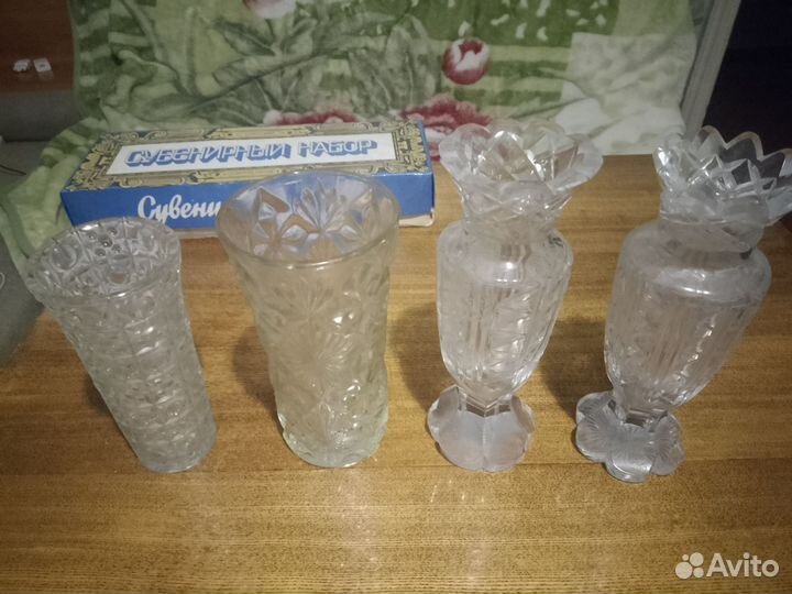 Хрустальная посуда сувенирная