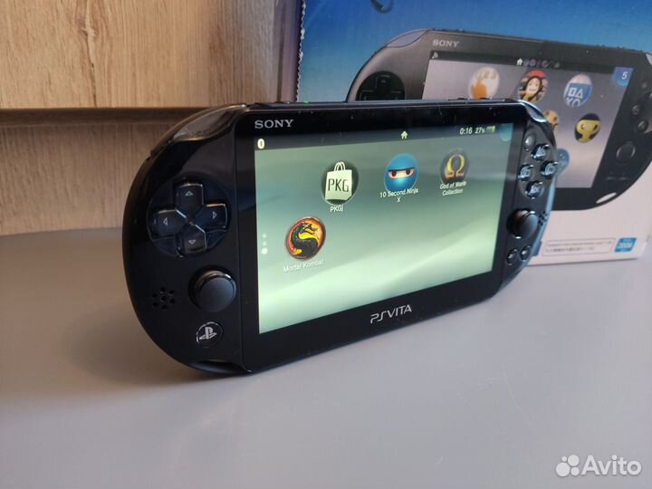 Прошитая PS Vita Black 32Gb+игры