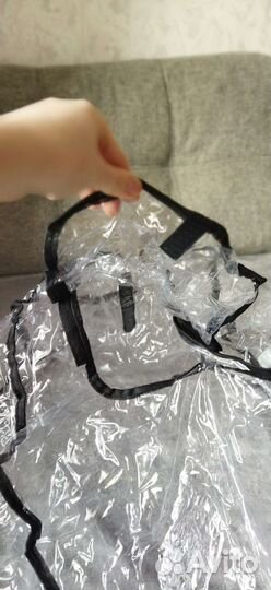 Дождевик на прогулочную коляску