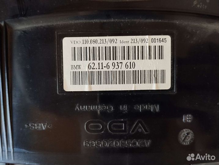 Шиток bmw 5 e60