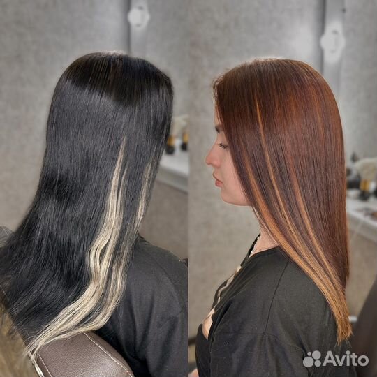 Окрашивание волос любой сложности
