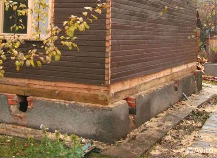 Замена венцов деревянного дома