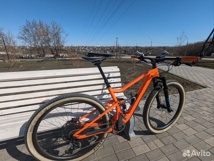 Карбоновый двухподвес bxt rockshox SID sram GX