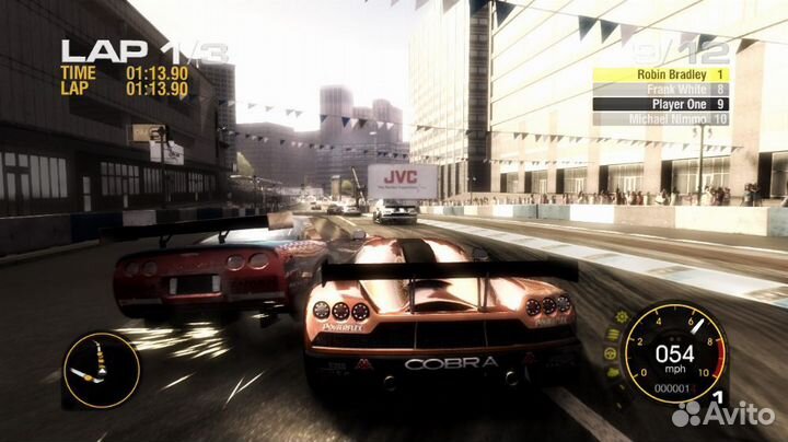 Grid Racedriver витринный образец, английский PS3